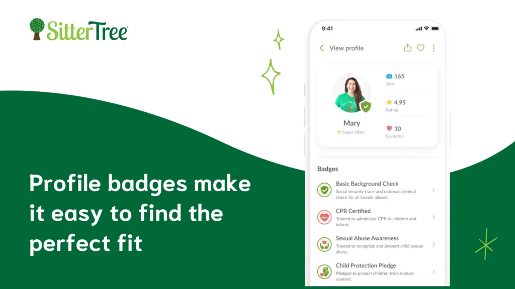 Profile badges help you find the perfect fit